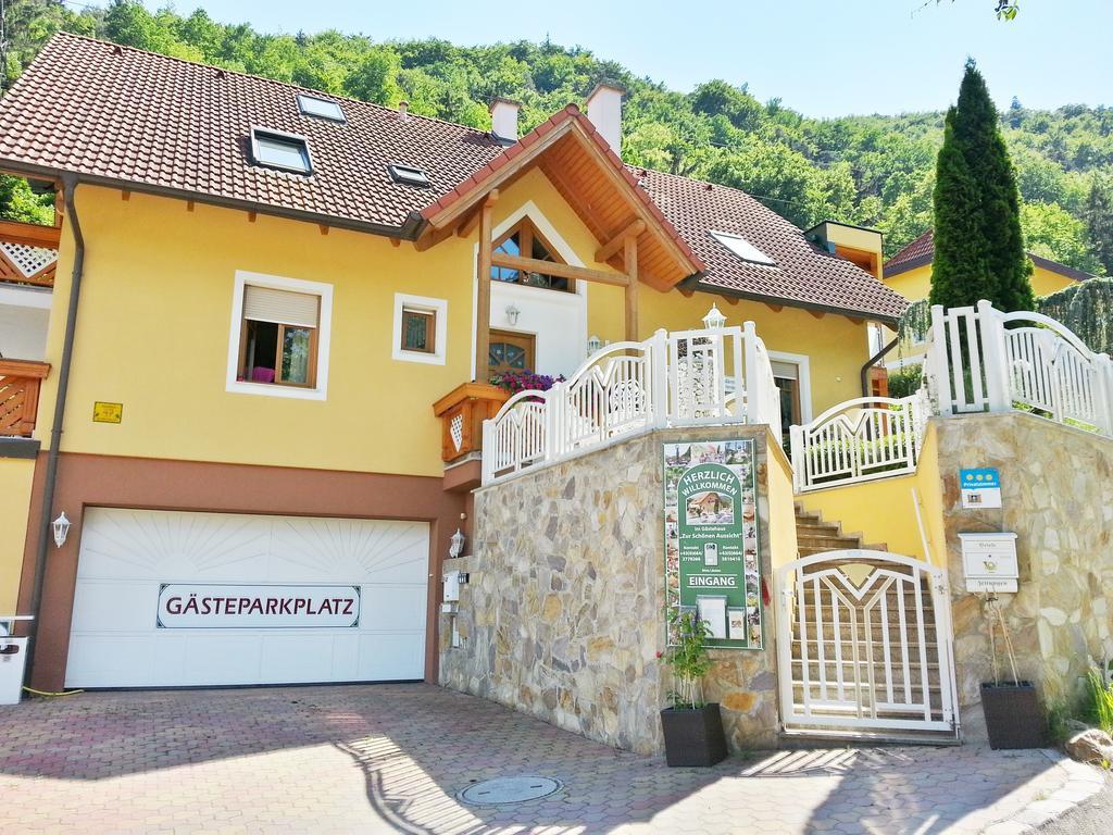 Bed and Breakfast Gastehaus Zur Schonen Aussicht à Spitz an der Donau Chambre photo
